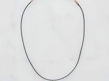 Choker with Gold Pendant For Discount