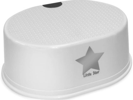 Strata Step Stool - Silver Lining on Sale