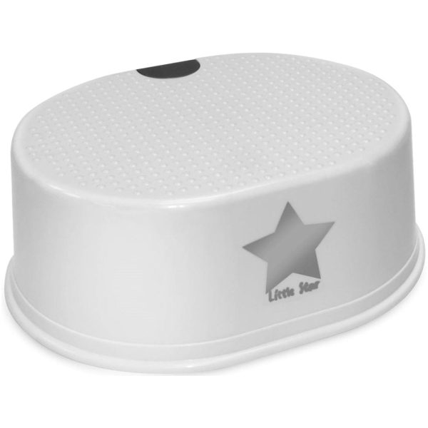 Strata Step Stool - Silver Lining on Sale