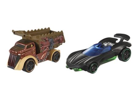 Hot Wheels Star Wars Character Car 2-Pack Luke Skywalker and Rancor Online Sale