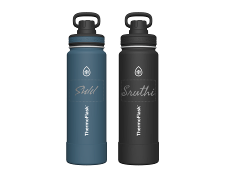 24 oz Bottle 2 Pack w  Spout Lid - customized For Sale