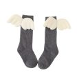 Girls Leg Warm Wing Stripes Socks For Discount