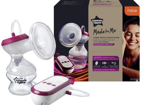 Tommee Tippee Express & Go Made for Me Single Electric Breast Pump - UK Plug Online now