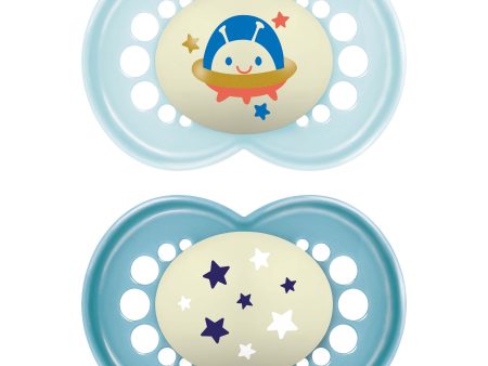 MAM Night Soother Astro 16+ Months X2 Cheap