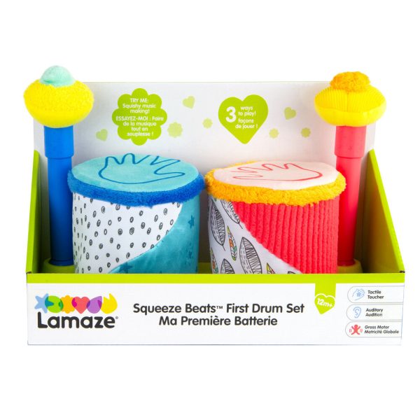 Lamaze Squeeze Beats First Drum Set Sale