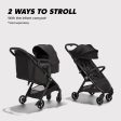 Baby Jogger® City Tour™ 2 Eco Stroller Travel System | Ultra-Lightweight, Foldable & Compact Pushchair Buggy, Carry Bag, Weather Shield & Belly Bar | With Sustainable Fabrics | Black Online