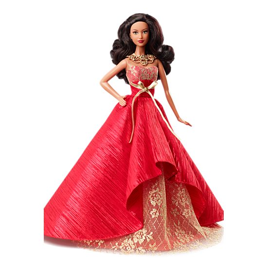 2014 Holiday Barbie Ornament African-American ww on Sale