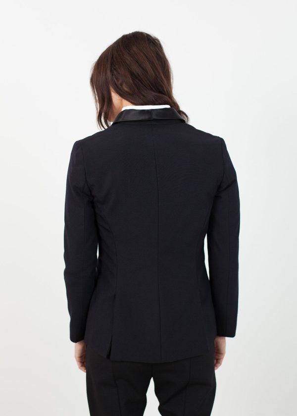 Shawl Collar Blazer in Black Sale