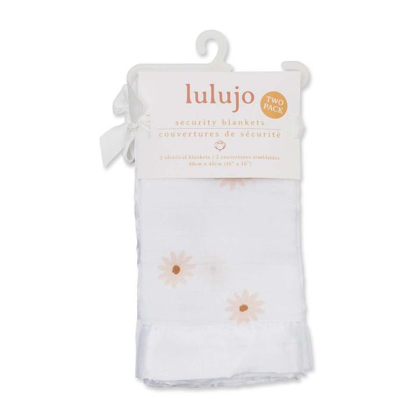 Lulujo Muslin Security Comforter Blanket 2pk Online