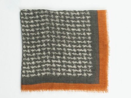 Houndstooth Square in Slate For Sale