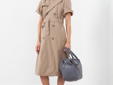 Rolled Sleeve Trenchcoat Online