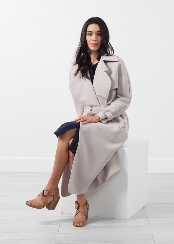 Orietta Coat in Tan Cheap