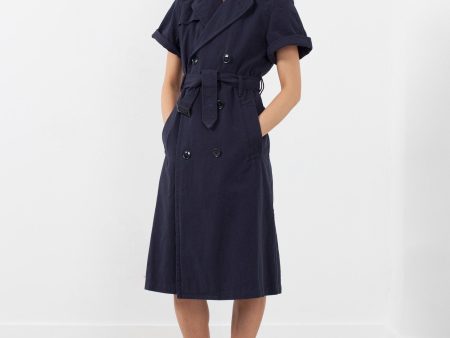 Rolled Sleeve Trenchcoat Online