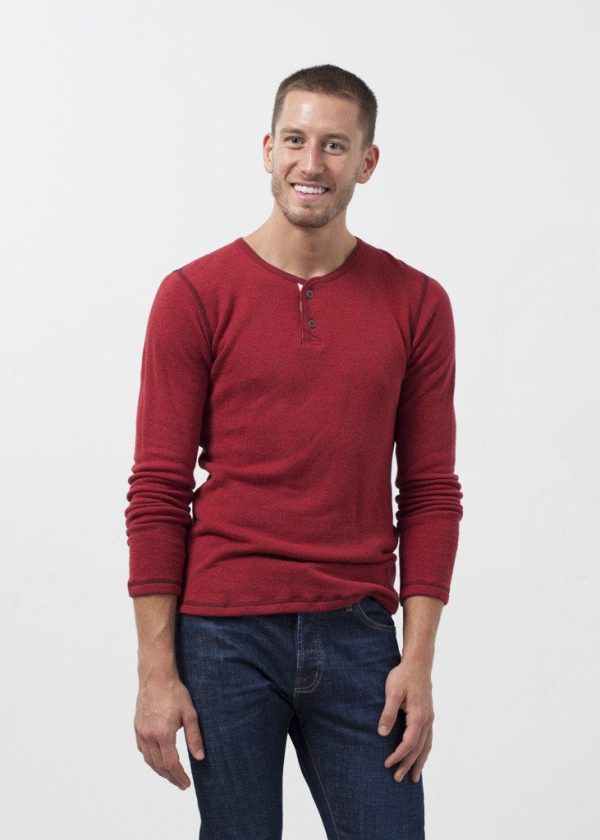 Two Button Henley Online Sale