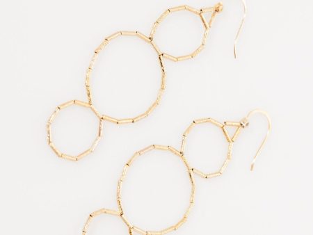 Triple Hoop Earring Hot on Sale