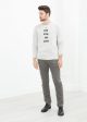 Vintage Sweatshirt in Light Grey Online Hot Sale