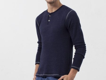 Two Button Henley Online Sale