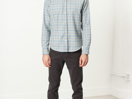 Paul Shirt in Grey Flannel Cheap