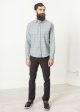 Paul Shirt in Grey Flannel Cheap