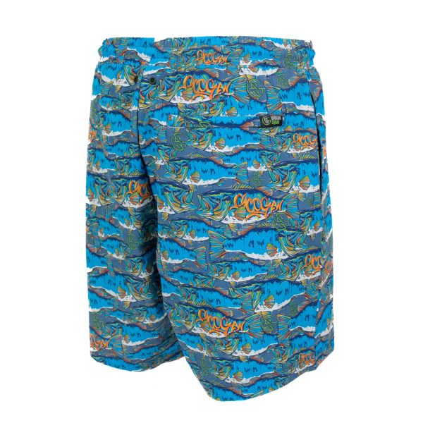 Grafitti Fish (More Than Just) Boat Shorts Fashion