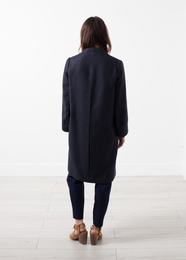 Woven Pleat Back Coat Supply