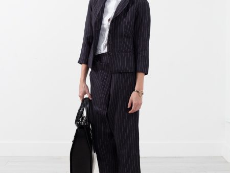 Pinstripe Blazer Online Hot Sale