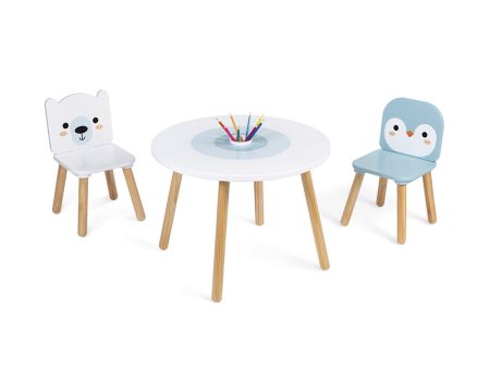 The Janod Polar Table and 2 Chairs Set Online Hot Sale