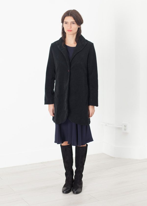 Griffon Coat in Black Online now