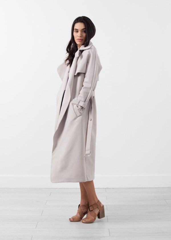 Orietta Coat in Tan Cheap