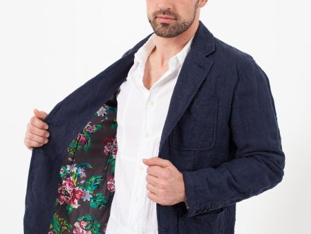 Floral Lined Jacket Hot on Sale