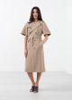 Rolled Sleeve Trenchcoat Online