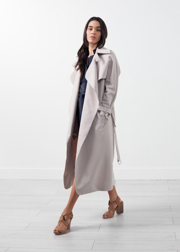 Orietta Coat in Tan Cheap