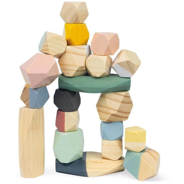 Janod Sweet Cocoon Stacking Stones Hot on Sale