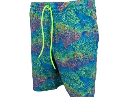 Neon Crappie School (More Than Just) Boat Shorts Online Sale