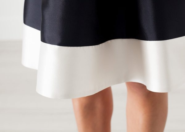 Tie Dress in Navy Online Sale