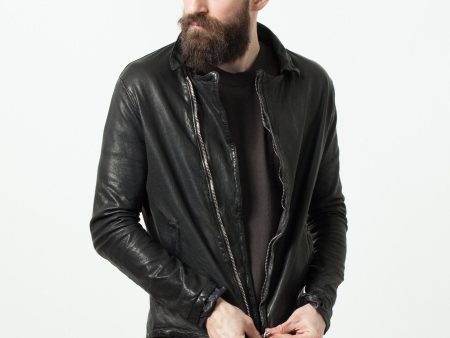 Distressed Motorcycle Jacket For Discount