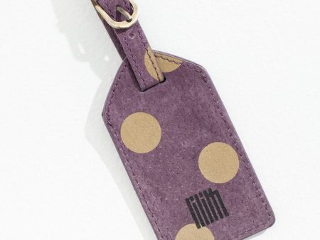 Oscar Luggage Tag in Blueberry Fashion