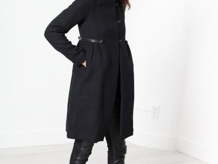 Zoulou Coat in Black For Sale