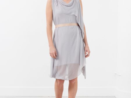 Chiffon Draped Dress Supply