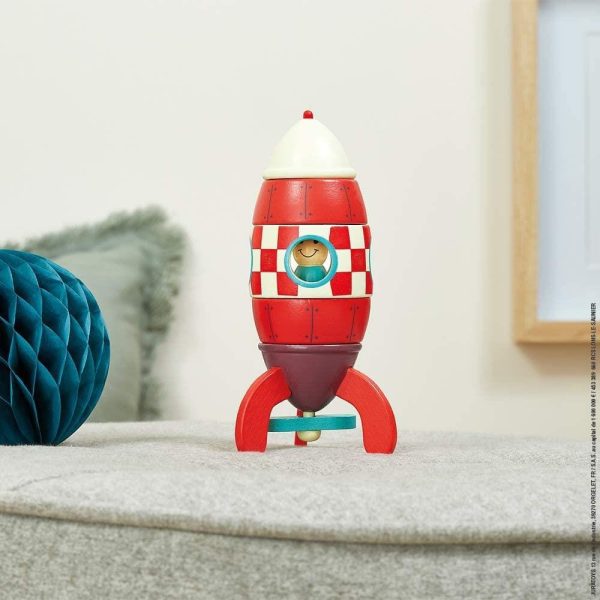 Janod Small Magnetic Rocket Online Hot Sale