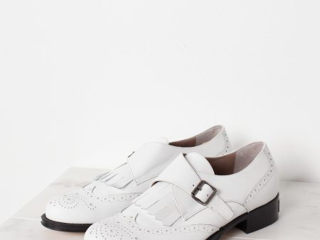 Golf Shoe in White Discount