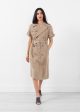 Rolled Sleeve Trenchcoat Online