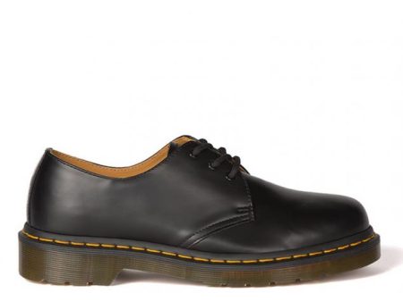 DR MARTENS | 1461 DMC 3-EYE SHOE | BLACK SMOOTH For Sale