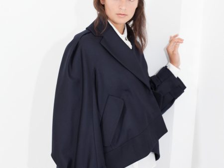 Wool Cocoon Jacket Online