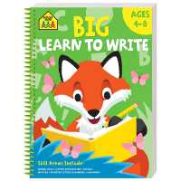 School Zone Big Spiro Workbook Writing Supply