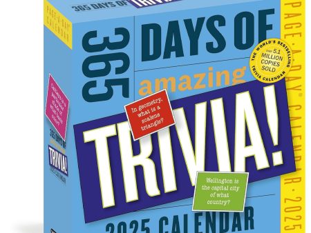 365 Days of Amazing Trivia Page-A-Day Calendar 2025 Discount