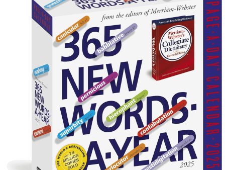 365 New Words-A-Year Page-A-Day Calendar 2025 Online now