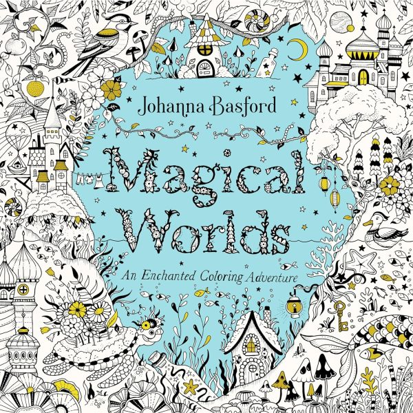 Magical Worlds: An Enchanted Coloring Adventure Cheap