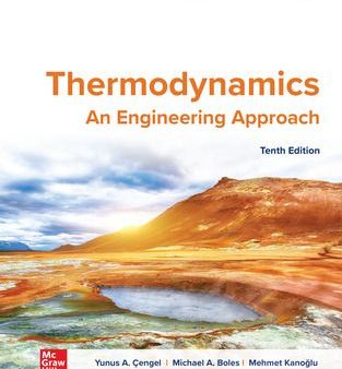 Thermodynamics: An Engineering Approach ISE (10th Edition) For Sale