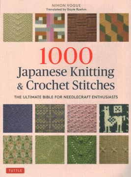 1000 Japanese Knitting & Crochet Stitches on Sale